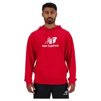 new balance sport essentials french terry logo hoodie rouge 2xl homme