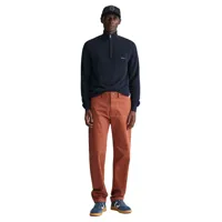 gant regular fit twill chino pants orange 33 / 32 homme