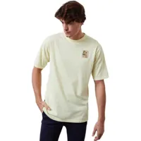 altonadock 124275040723 short sleeve t-shirt jaune xl homme