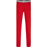 tommy hilfiger monotype tape leggings rouge 14 years fille