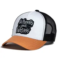 wheels and waves ww16 cap orange  homme