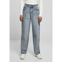 urban classics high waist 90 s wide leg(gt) jeans bleu 32 femme
