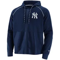 fanatics mlb new york yankees prime full zip sweatshirt bleu s homme
