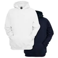urban classics blank hoodie 2 units blanc 2xl homme