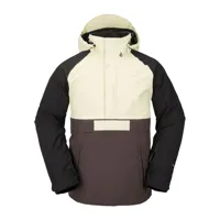 volcom melo gore-tex pullover jacket beige l homme