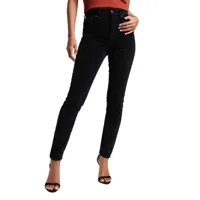 superdry studios high rise skinny cord jeans noir 30 / 32 femme