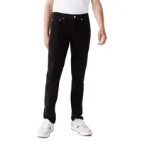 lacoste slim fit cotton stretch jeans noir 34 / 34 homme