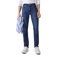 lacoste slim fit cotton stretch jeans bleu 40 / 34 homme