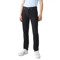 lacoste slim fit cotton stretch jeans noir 42 / 32 homme