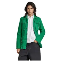 g-star 70s field denim jacket vert 2xs femme