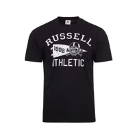 russell athletic amt a30431 short sleeve t-shirt noir xl homme