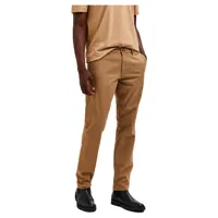 selected new miles slim fit chino pants marron 33 / 36 homme