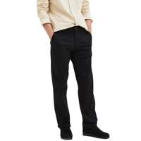 selected new miles straight fit chino pants noir 31 / 34 homme