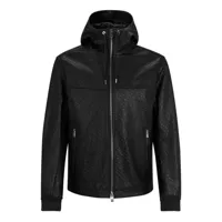 boss martel 10251998 leather jacket noir 2xl homme