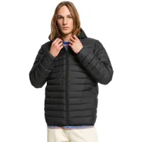 quiksilver scaly padded jacket noir s homme
