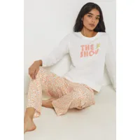 pantalon de pyjama imprimé - picus - s - multicolore - femme - etam