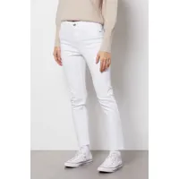 pantalon coupe droite en coton - dido - 36 - blanc - femme - etam