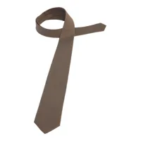 cravate marron structuré