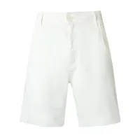 amir slama raw edges shorts - blanc