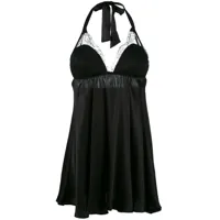 gilda & pearl lovers of montparnasse babydoll dress - noir