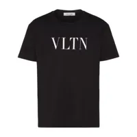 valentino garavani t-shirt à imprimé vltn - noir