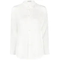 saint laurent chemise ajustée classique - blanc