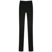 dolce & gabbana straight tailored trousers - noir