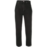 3.1 phillip lim jean à détail zippé - noir