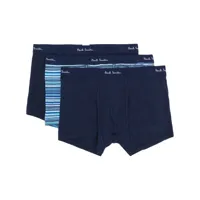 paul smith set de trois boxers - bleu