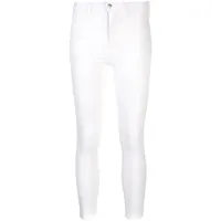 l'agence jean skinny crop - blanc