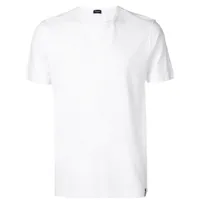 drumohr t-shirt à encolure ronde - blanc