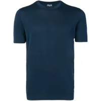 drumohr t-shirt en maille - bleu