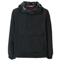 supreme half-zip pullover - noir