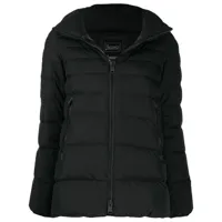 herno winstopper padded jacket - noir