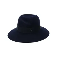 maison michel chapeau fédora virginie - bleu