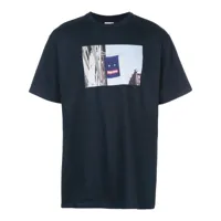 supreme t-shirt imprimé banner - noir