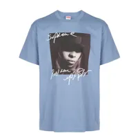 supreme t-shirt mary j. blige - bleu