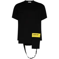 ambush t-shirt à détail de poche - noir
