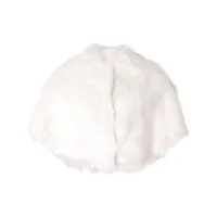 unreal fur châle en fourrure artificielle - blanc