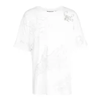 haculla t-shirt mixed mania - blanc