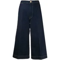 frame jean crop le culotte - bleu