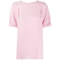 nº21 t-shirt à volants - rose