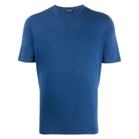 drumohr t-shirt classique - bleu