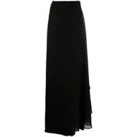 talbot runhof pantalon ample à design drapé - noir
