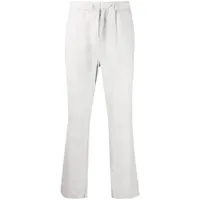 frescobol carioca pantalon à coupe droite - gris