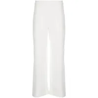 rosetta getty pantalon à coupe droite - blanc