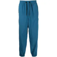 3.1 phillip lim pantalon de jogging à lien de resserrage - bleu