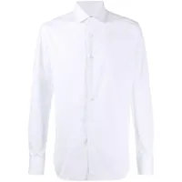 xacus chemise ajustée classique - blanc
