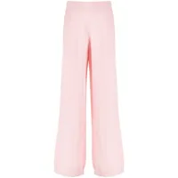 barrie pantalon à coupe ample - rose