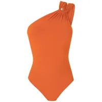 clube bossa maillot de bain deneuve à design asymétrique - orange